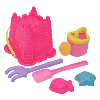 Set loder kovë rozë me 5 aksesorë 16x16x26cm