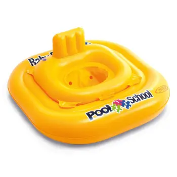 Komardare Për Bebe E Verdhë Pool School ''Intex'' 79x79 Cm