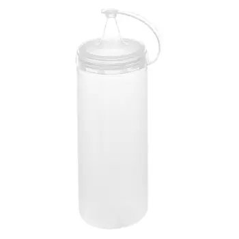 Enë për salcë plastike transparente 400 ml