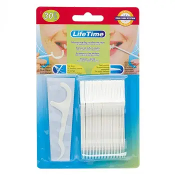 Stikadent dhëmbësh me fije dentare - 30 copë