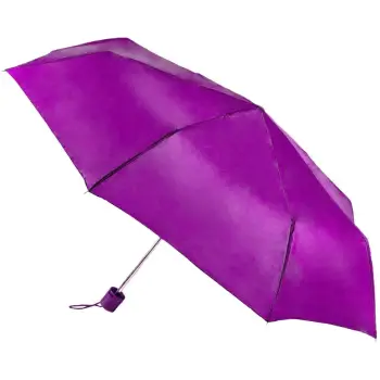 Çadër shiu e palosshme manuale, ngjyrë lejla 53 cm
